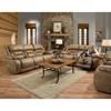 Enterprise Power Leather Look Recliner (158-97-15) image 2