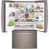 36-inch, 27.8 cu. ft. French 3-Door Refrigerator with Ice and Water (GFE28HMKES) image 2