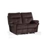 Causeuse inclinable Edmonton en tissu (9156-2-T-SCOTT-CHOCOLATE) image 1