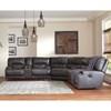 McCaskill Power Reclining Leather Match Sofa (U6090047) image 7