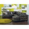 Barrett Leather 3 pc Sectional (77558-14/77558-15/77558-39-BISON-SMOKE) image 3