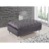 Lucas Fabric Ottoman (609Grey-Ott) image 2