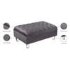 Lucas Fabric Ottoman (609Grey-Ott) image 5
