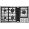 36-inch Built-In Gas Cooktop with Downdraft Ventilation System (JGD3536GS) image 1