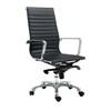 Omega Swivel Office Chair High Back Black image 1