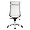 Omega Swivel Office Chair High Back White image 4