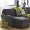 2A1-25 Ottoman with Chaise Seat Cushion image 2