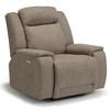 Hardisty Power Rocker Leather Match Recliner (Hardisty 6NP87-LV Power Rocker Recliner) image 1