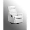 Fauteuil inclinable motorisé pivotant berçant coulissant en cuir (Relaxon L0342-MEC-SG-POWP) image 1