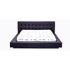 Melody Queen Upholstered Platform Bed (Melody-360-Infinity Black) image 1