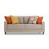 Brasilia Stationary Fabric Loveseat (BRASILIA-002-Balance Beige) image 3