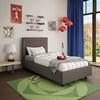 Granville 12510-39 Twin Upholstered Bed - Slate/Silver image 2
