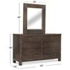 Pine Hill Dresser Mirror (B3561-42) image 6