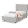 Surrey 12519-39 Twin Upholstered Bed - Sleet image 2