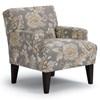 Randi Stationary Fabric Accent Chair (Randi 2110E (Grey)) image 1