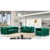 Kayla Stationary Fabric Chair (615Green-C) image 3