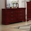 Louis Philippe 6-Drawer Dresser (119494) image 1