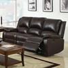 Oxford Reclining Leatherette Sofa (CM6555-S) image 1