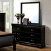 Louis Philippe Dresser Mirror (CM7866BK-M) image 2