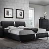 Enzo King Upholstered Platform Bed (100241/100243) image 1
