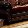 Franklin Stationary Fabric and Leather Look Loveseat (SM6106N-LV) image 2