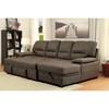 Alcester Fabric Sleeper Sectional (CM6908BR-SET) image 2