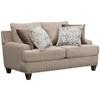 Hobbs Stationary Fabric Loveseat (864-20 3525-18) image 2