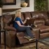 Dakota Power Reclining Leather Look Loveseat (Dakota 59634-27-8934-15 Loveseat) image 1