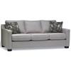 Metro Stationary Fabric Sofa (Metro Sofa - Monty Grey) image 1
