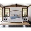 Pueblo White 1-Drawer Nightstand (IFD360NTST) image 2