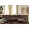 Nantahala Reclining Fabric 5 pc Sectional (5030240/5030219/5030277/5030246/5030217) image 1