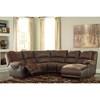 Nantahala Reclining Fabric 5 pc Sectional (5030240/5030219/5030277/5030246/5030217) image 2