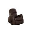 Fauteuil inclinable pivotant coulissant Athens en air de cuir (9104-LEA-587) image 1