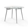Round Alys Dining Table with Glass Top (50570_24/90242) image 1