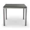 Square Carbon-Glass Dining Table with Glass Top (50962|90209_56) image 1