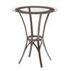 Round Kai Counter Height Dining Table with Glass Top (50707_58/90236_88) image 1