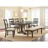 Hailee Dining Table with Pedestal Base (HT400T/HT400TB) image 1
