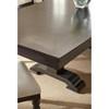 Hailee Dining Table with Pedestal Base (HT400T/HT400TB) image 3