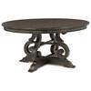 Round Bellamy Dining Table with Pedestal Base (D2491-23B/D2491-23T) image 1