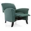 Fabric Recliner (2450 Push Back Chair (Green)) image 2