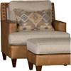 Stationary Fabric Chair (3030LF40 Chair - Downton Maple) image 1