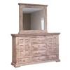 Terra White 6-Drawer Dresser (IFD1022DSR) image 1
