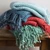 Tibey TBE5000-4952 Throw - Aqua image 3