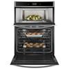 30-inch, 6.4 cu. ft. Microwave and Oven Combination Wall Oven (WOC75EC0HS) image 3