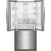 30-inch, 19.68 cu.ft. Freestanding French 3-Door Refrigerator with FreshFlow™ Air Filter (WRF560SFHZ) image 3