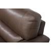Becklow Stationary Leather Loveseat (77314-03-ALLEGRO-MAPLE) image 5