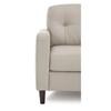 Beech Stationary Leather Loveseat (77718-03-COLORADO-MIST) image 3
