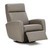 Buena Vista II Swivel Glider Leather Recliner (42217-34-VENICE-COAL) image 2