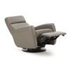 Buena Vista II Swivel Glider Leather Recliner (42217-34-VENICE-COAL) image 4