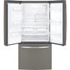 33-inch, 17.5 cu.ft. Counter-Depth French 3-Door Refrigerator with External Water and Ice Dispensing System (GYE18JMLES) image 3